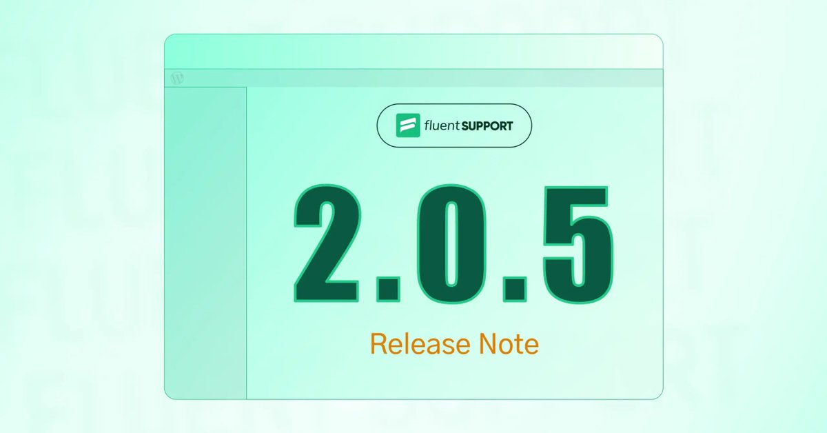Fluent Support | Fastest HelpDesk for WordPress tweet media