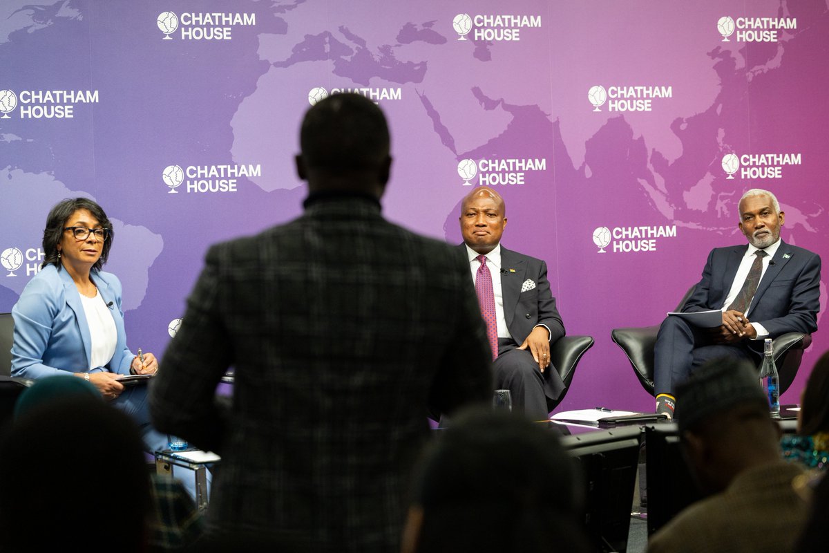 Chatham House Africa tweet media