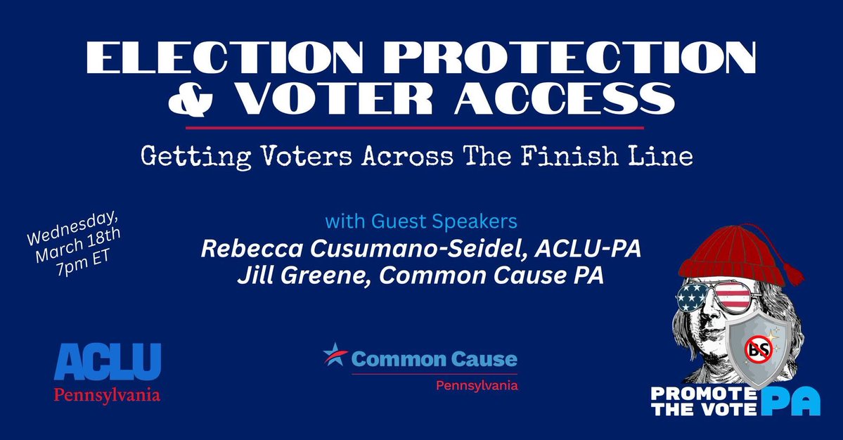 Promote the Vote PA tweet media