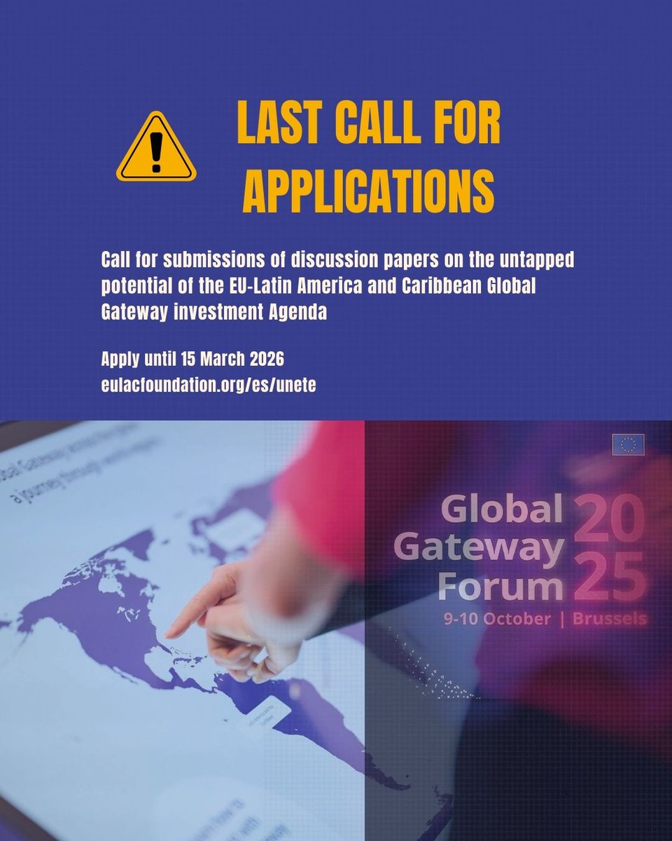 EU-LAC Foundation tweet media