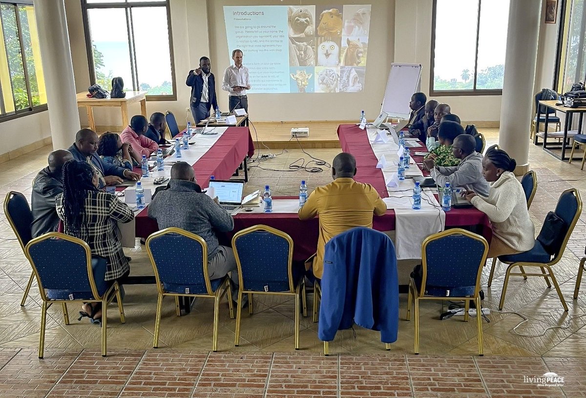 living_inst's tweet photo. Du 3 au 9 mars 2026, #LPI a organisé un atelier de renforcement des capacités sur la Théorie du Changement organisationnel et le Suivi, Évaluation et Apprentissage réunissant le personnel de LPI et des organisations partenaires. 

#PeaceBuilding #MEL #TheoryOfChange #MHPSS https://t.co/JHfRry2fqd
