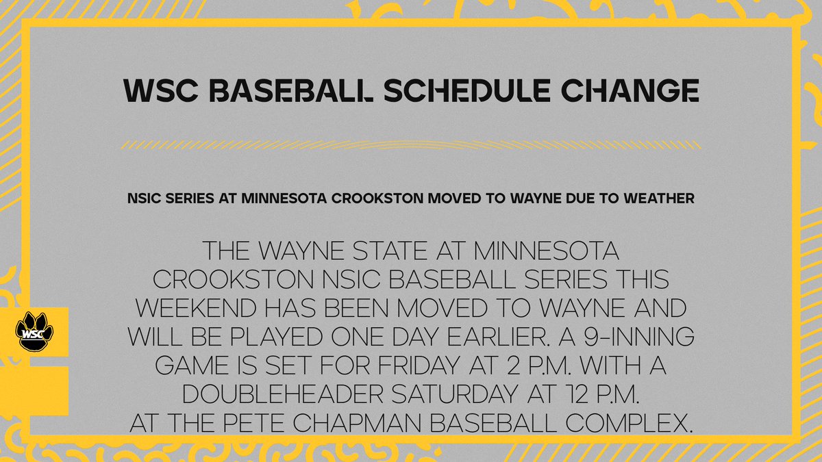 Wayne State Wildcats tweet media