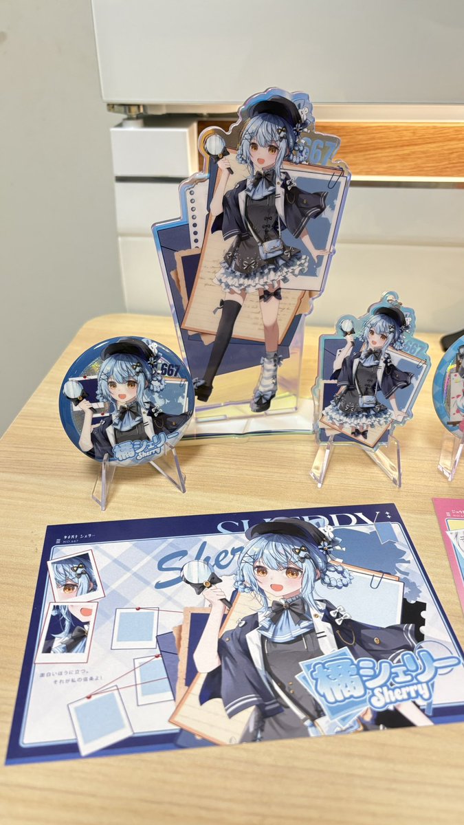 nagiww_'s tweet photo. 素敵なグッズを作りました。🔍

 #橘シェリー 
 #まのさば 
 #魔法少女ノ魔女裁判 https://t.co/XGFzhDXtEq