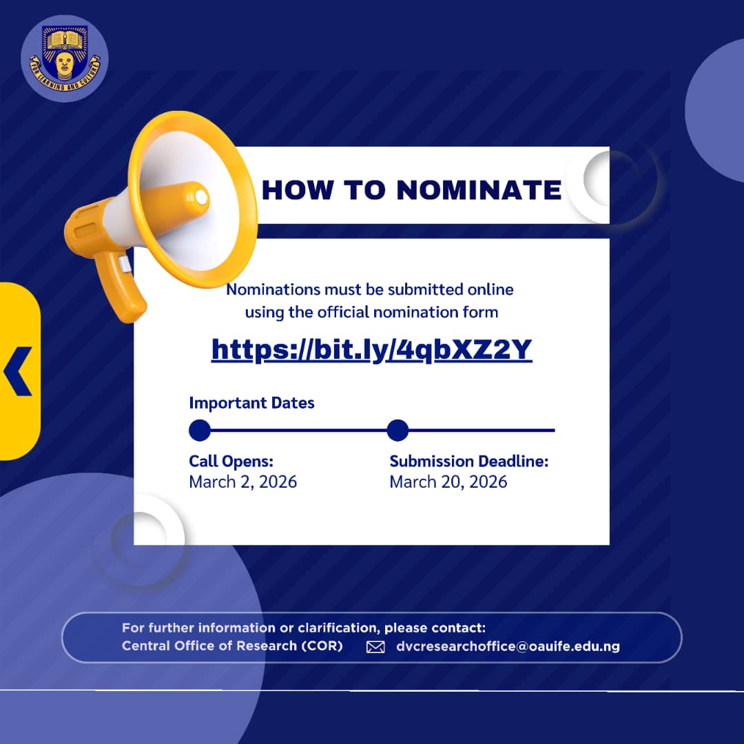 Obafemi Awolowo University_COR tweet media