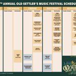 Photo by Old Settler's Music Festival (@Oldsettler)