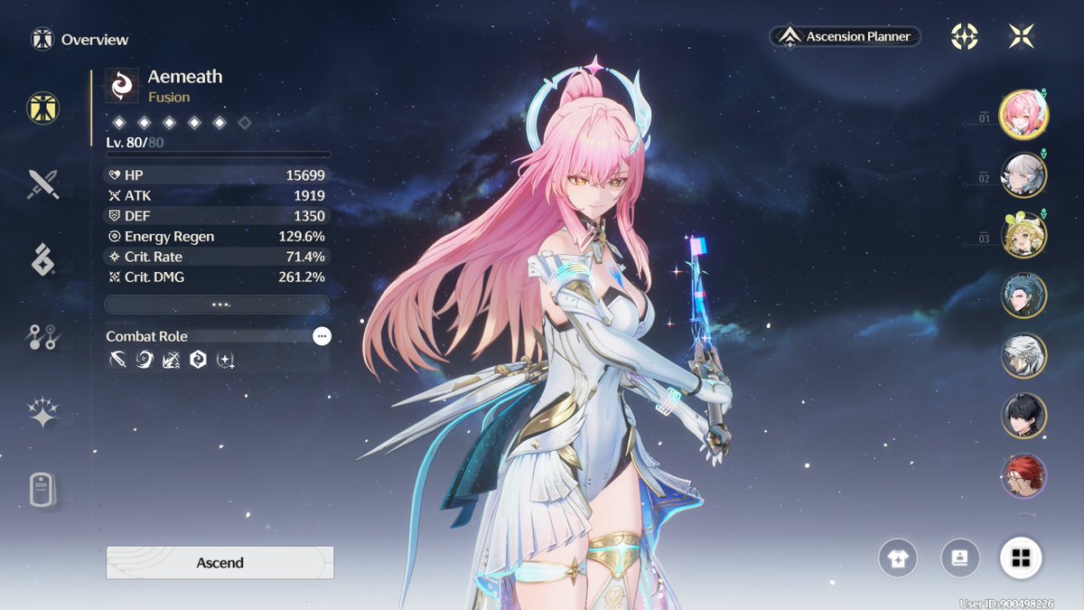 is Aemeath Build Good Now ? Currently Level 80 #Wutheringwaves
