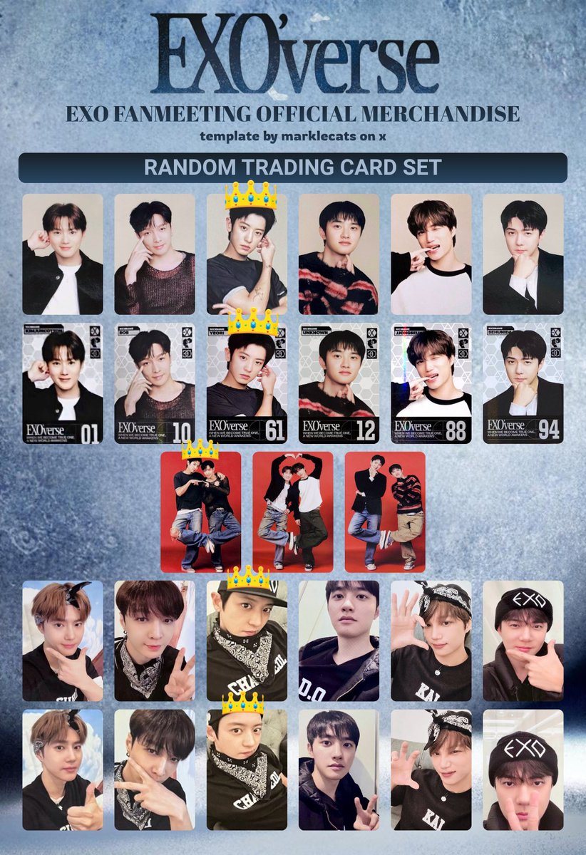 EXO トレカ 交換 EXO'verse MD ペンミ 【譲】 レイ カイ セフン