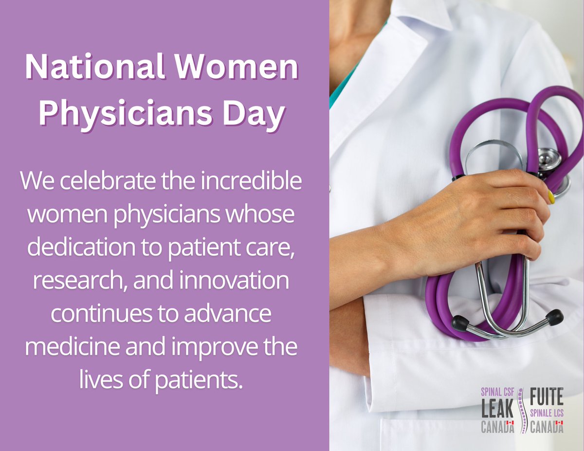 Spinal CSF Leak Canada Charitable Organization tweet media