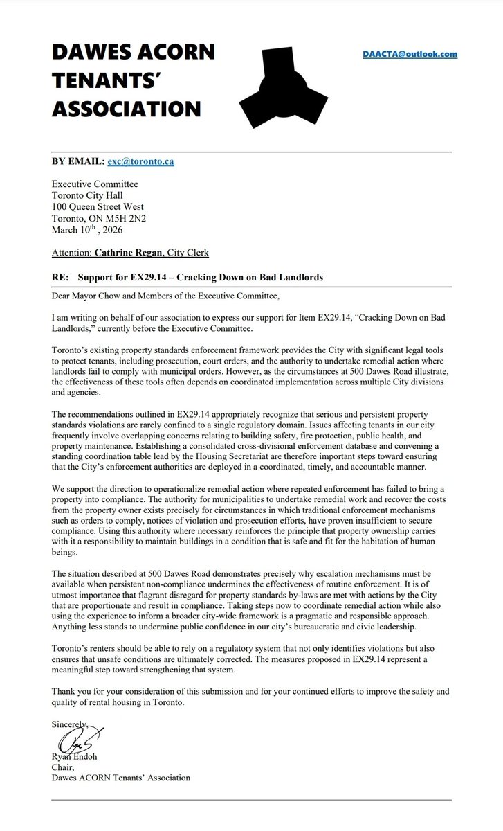 Dawes Road Tenants' Association tweet media