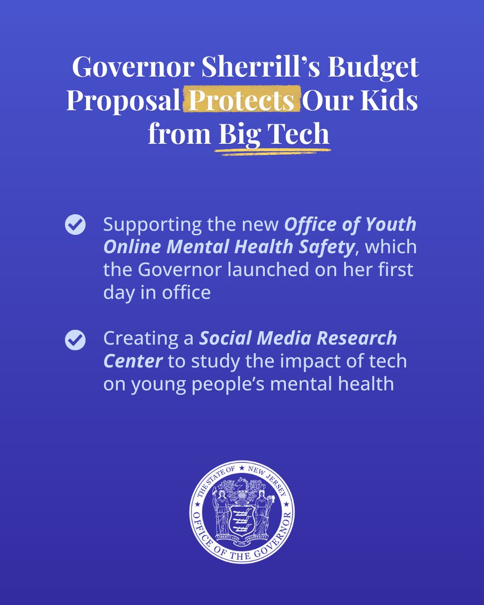 Governor Mikie Sherrill tweet media