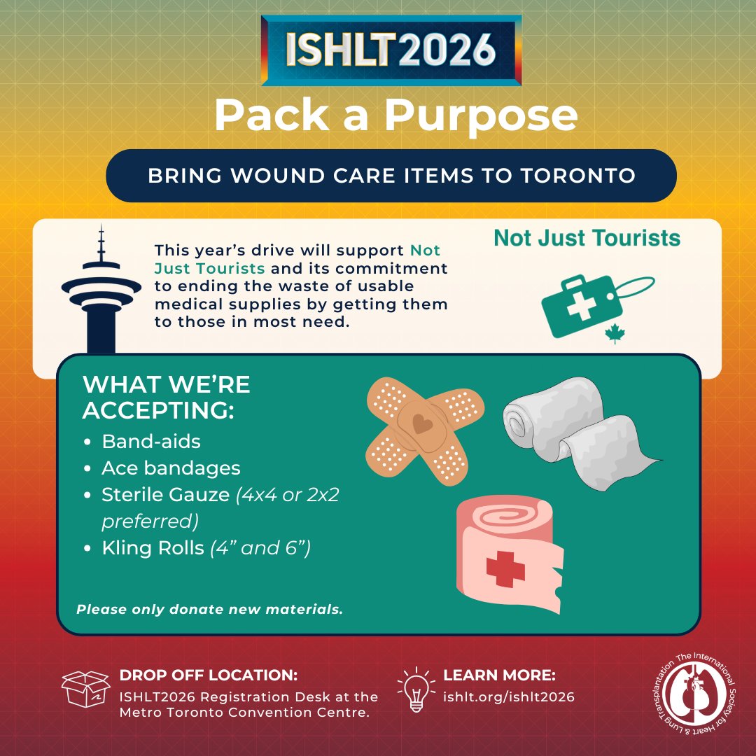 The ISHLT tweet media