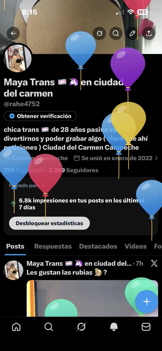Maya Trans 🏳️‍⚧️🦄 en ciudad del carmen tweet media