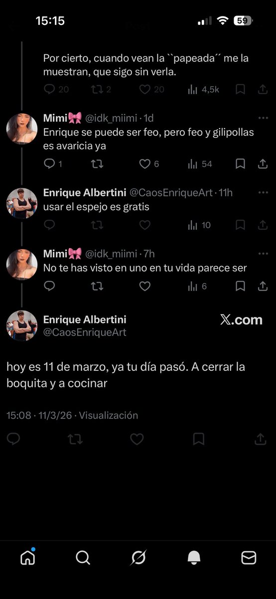 Y ve bloquea JAJAJAJAJJAJAJA vaya fiera