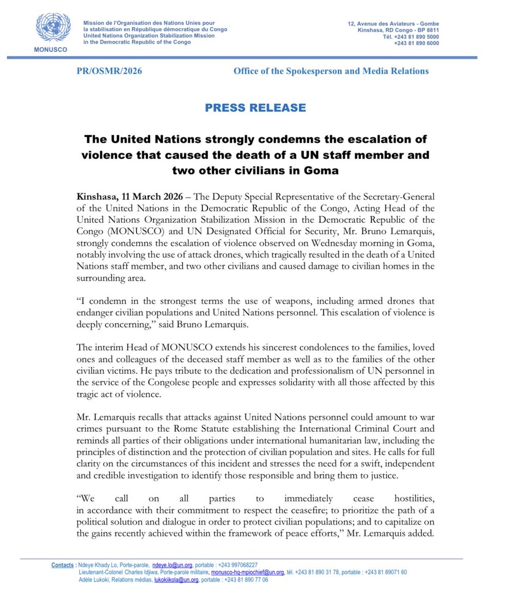 MONUSCO tweet media