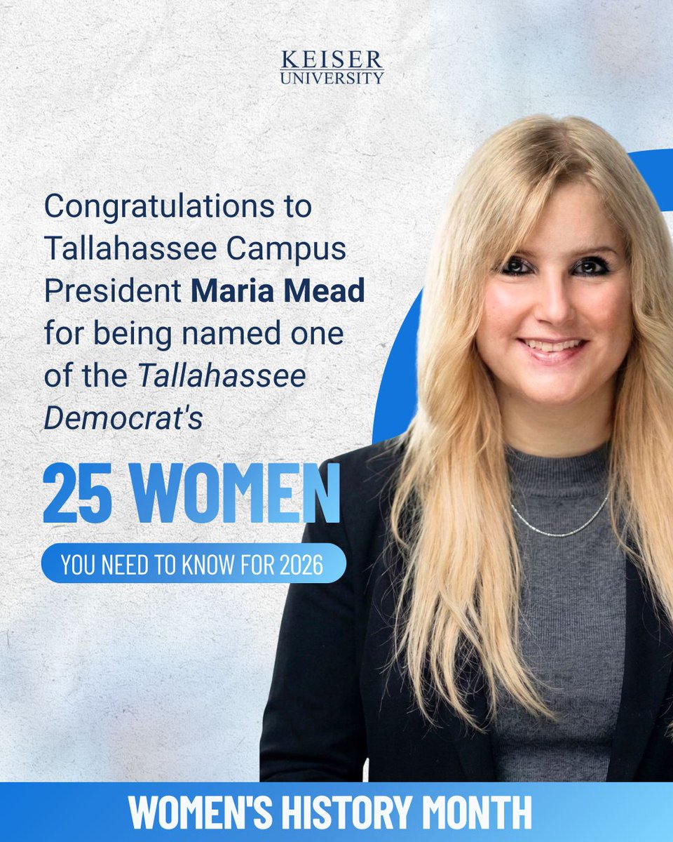 Keiser University tweet media