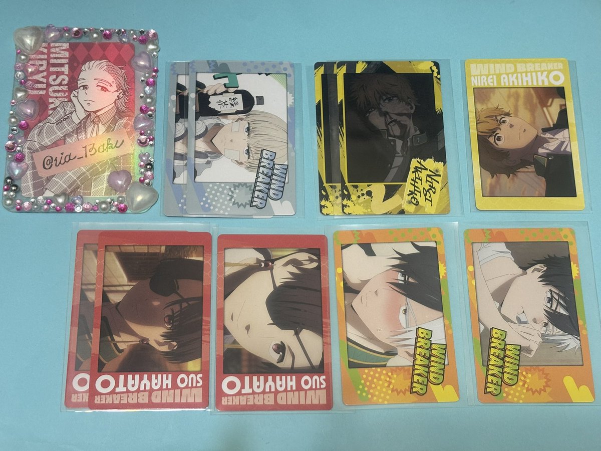 【交換】WIND BREAKER ウィンブレ　スナップマイド2 

譲: 桜　梶　楡井　蘇枋

求: 桐生 ・ 棪堂 

郵送での交換希望です。
できるだけ纏めての方、桐生はスーツ優先で探しております。
お気軽にお声掛けください。