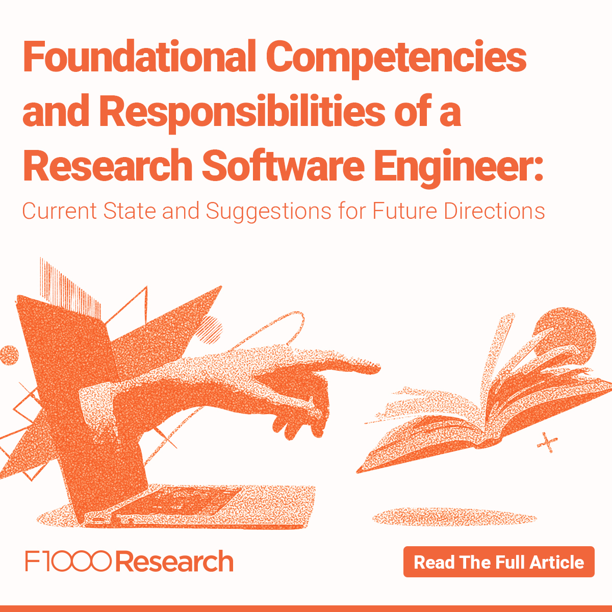F1000Research's tweet photo. 🔎 What does a Research Software Engineer actually do?

This open-access article defines the role, outlines foundational competencies, and maps progression for real-world contexts.

Crucial for graduates, practitioners and team leads.

🔗 Read now: https://t.co/K4FMA4ufBk https://t.co/QwXIXE8OHd
