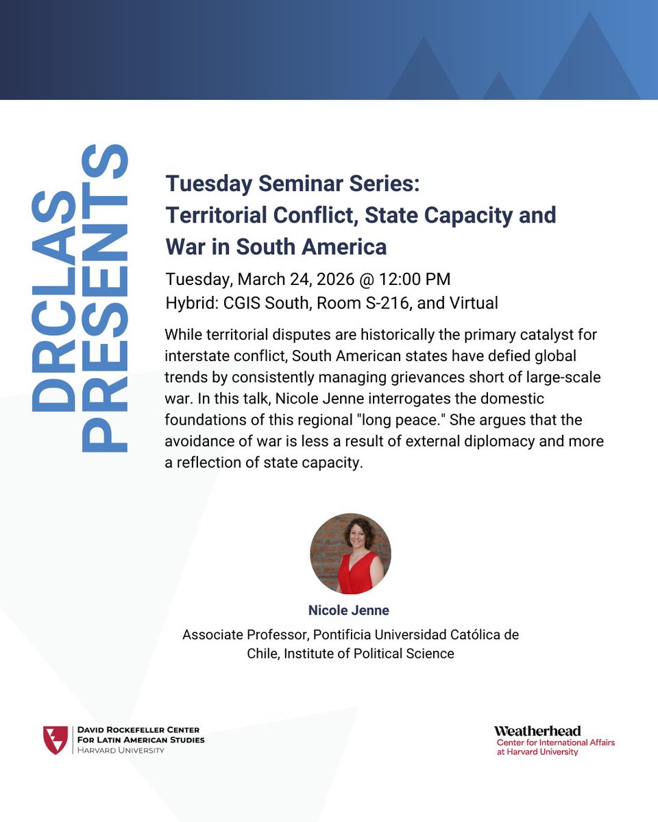 DRCLAS @ Harvard tweet media