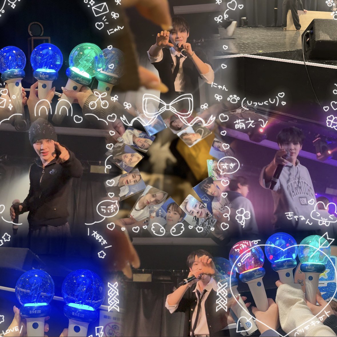 今回デビュー当時から一緒に見てきたお友達たちみんな揃って最後公演見れて幸せだったし、5年？経っても仲良しでいれる友達に出会わせてくれたびえいに本当に感謝‧₊ᵎᵎ🍀 ໒꒱ありがとーびえいも友達たちも†=ﾞ⇂ι Ⳣ ₹ ദ്ദി♥︎꒳♥︎)