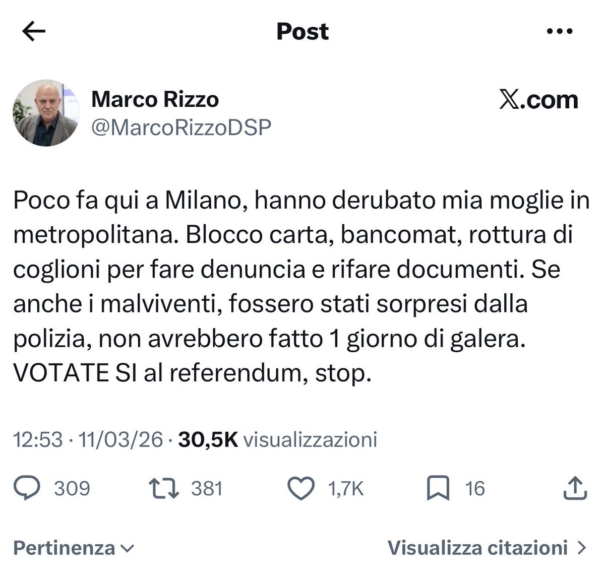 Marco Lillo tweet media