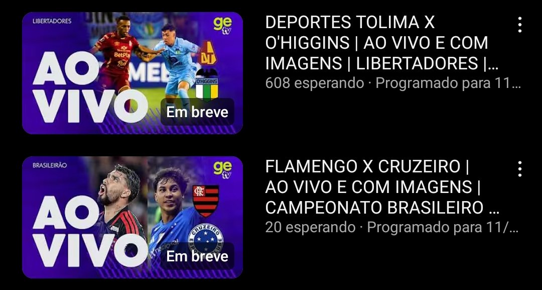 Futebol na TV tweet media