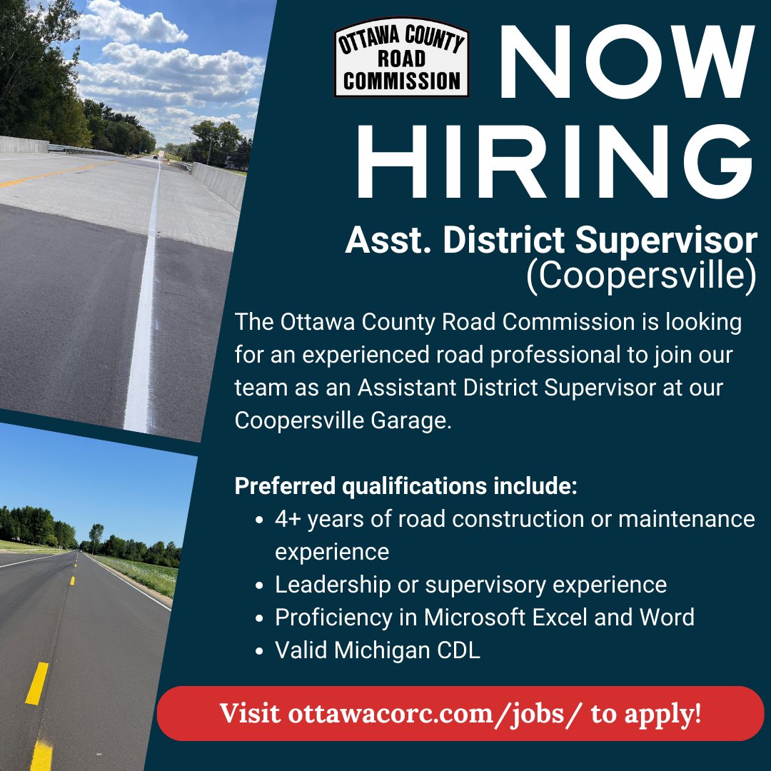 Ottawa County Road Commission tweet media