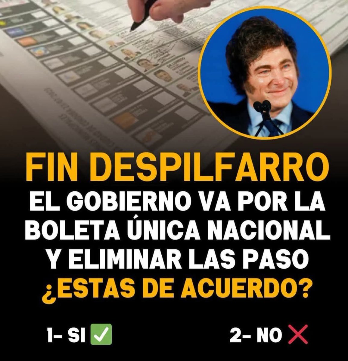 FIN DEL DESPILFARRO...