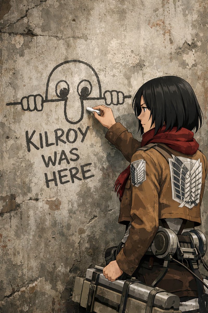 Mikasa Was Here tweet media