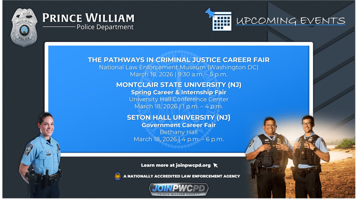 Prince William County Police Department tweet media