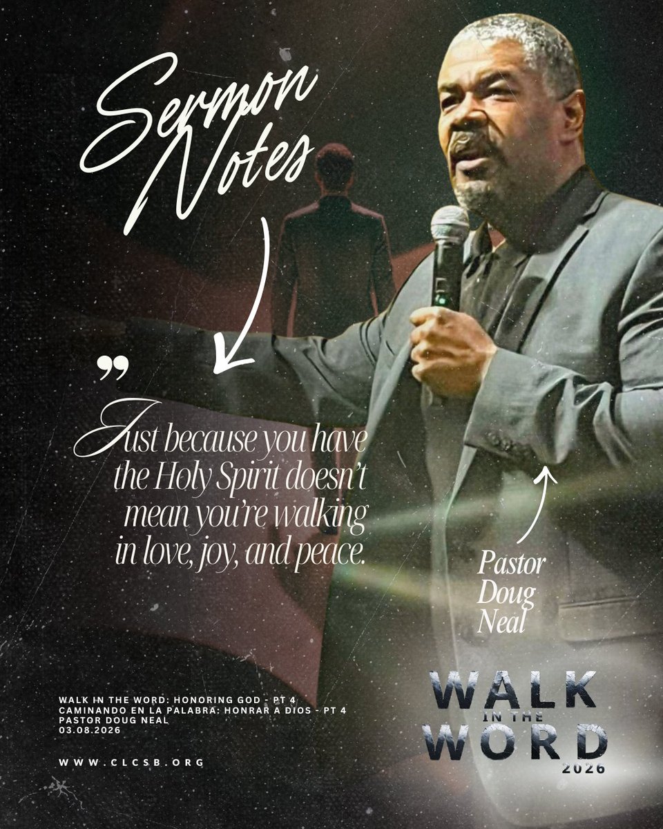 clc_sb's tweet image. Having the Holy Spirit doesn’t automatically mean we’re walking in love, joy, and peace.

Walking in the Spirit requires daily surrender.

Lead me, Lord.

#WalkInTheWord #Faith #HolySpirit #CLC #CLCSB