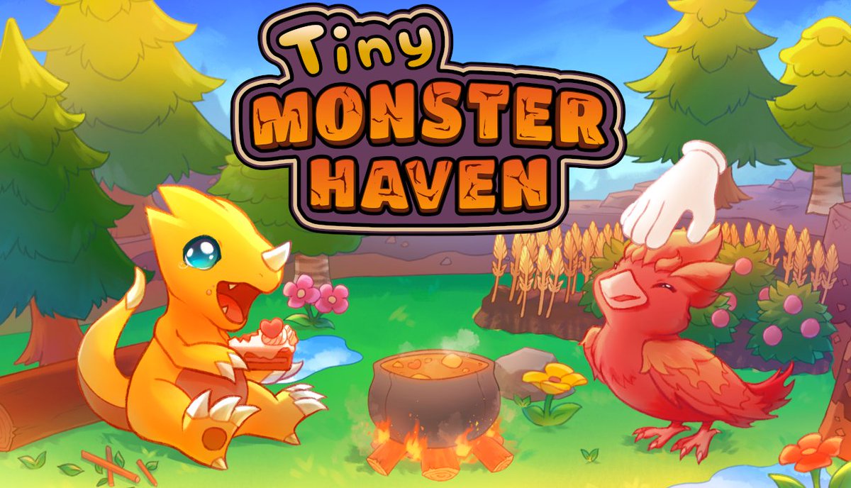 Tiny Monster Haven 🦕🐤🦂🐦 Wishlist now! tweet media