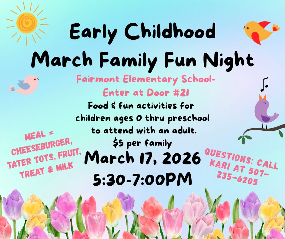 Fairmont Area Schools tweet media