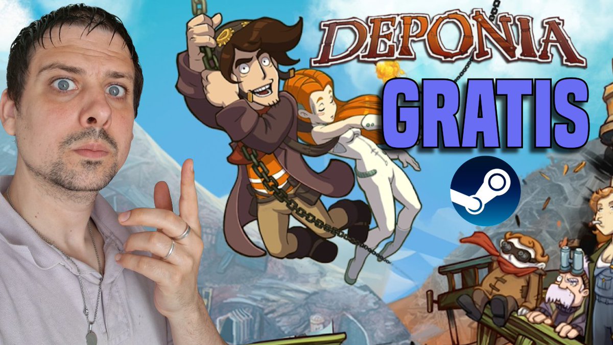 TatisSama's tweet photo. ¿Deponia GRATIS? Te explico cómo activarlo ya mismo: https://t.co/nd2ouqB5hc

¡Mucha suerte con el video y con esos recortes para Shorts! Si necesitas algo más, ya sabes dónde estoy. https://t.co/mWc6J19EeG