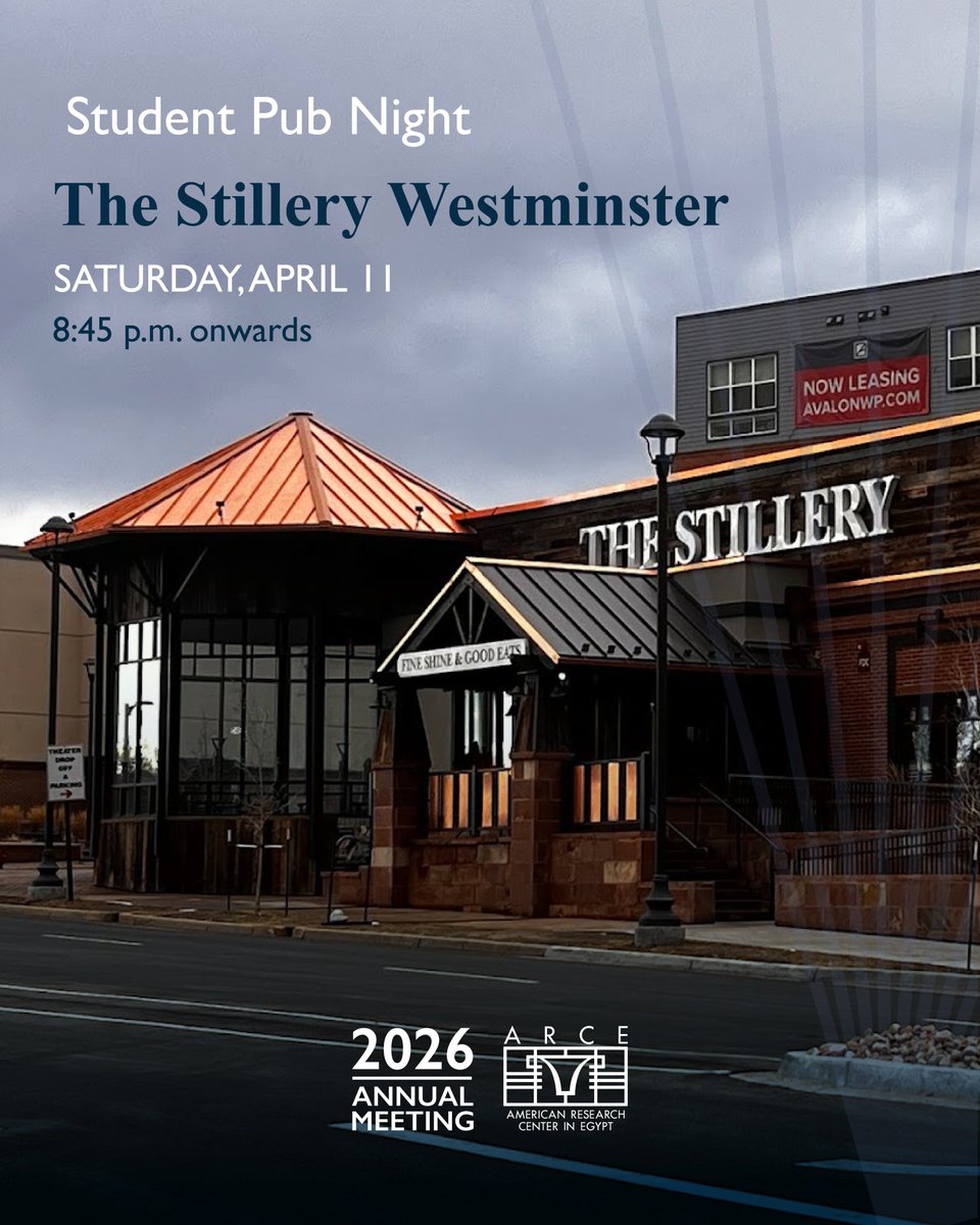 American Research Center in Egypt tweet media