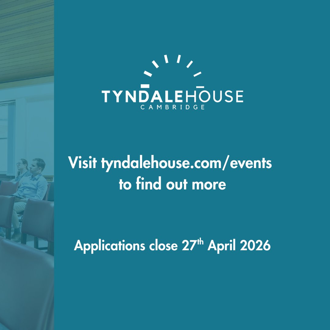 Tyndale House, Cambridge tweet media