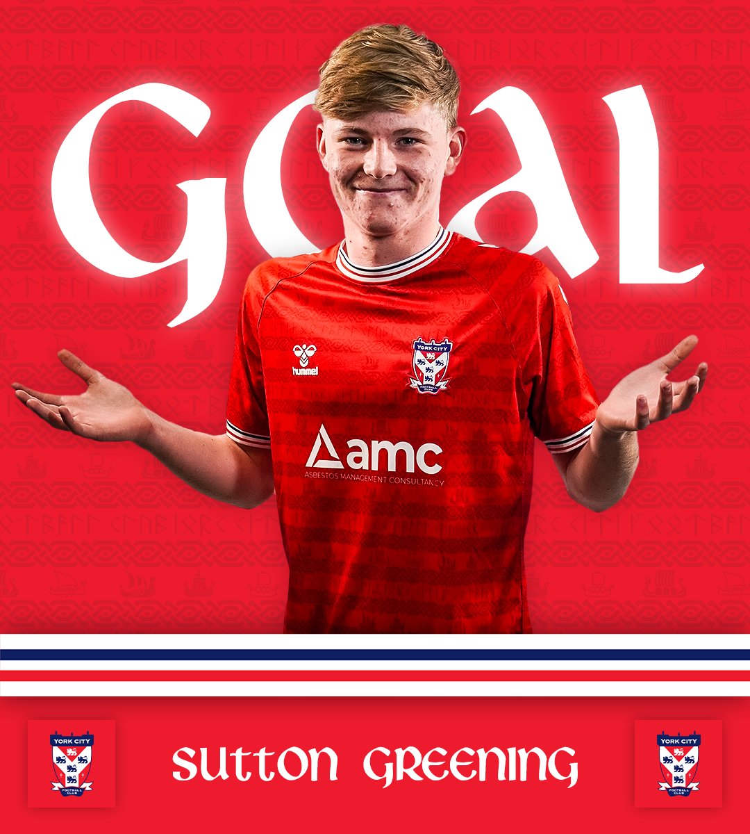 YCFCAcademy's tweet photo. 64' | GOAL!

Sutton Greening beats a couple of defenders before poking past the keeper to make it 2-2! 💪

2-2 | #YCFC 🔴🔵 https://t.co/vLrT9sNEmU