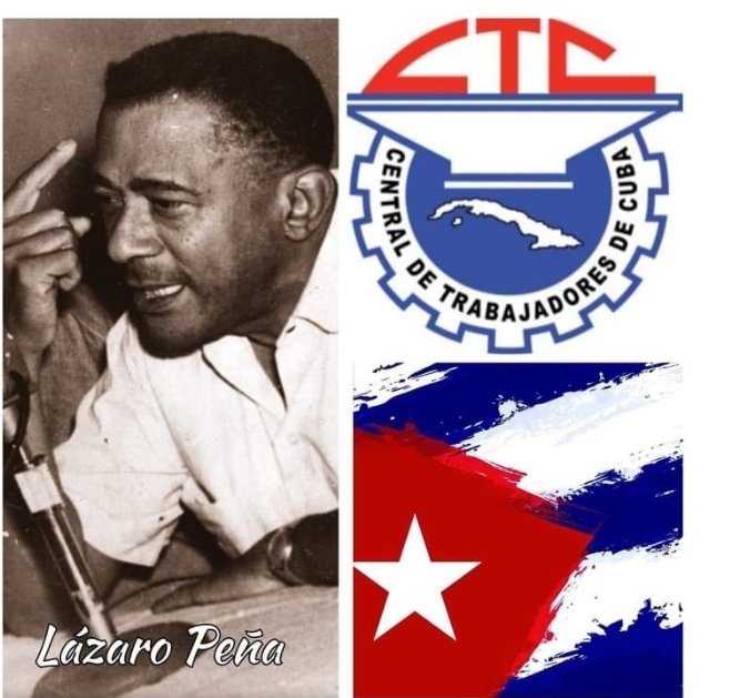 EmpCubiza's tweet photo. Hasta su último aliento, el 11 de marzo de 1974, Lázaro Peña González  hizo honor al sobrenombre que, con justicia, le concediera el Comandante  en Jefe Fidel Castro Ruz, al nombrarlo Capitán de la clase obrera. @DelgadoIsnel @CubaCubacons #CubaEstáFirme #CubaSoberana https://t.co/ZTAubHeFUp