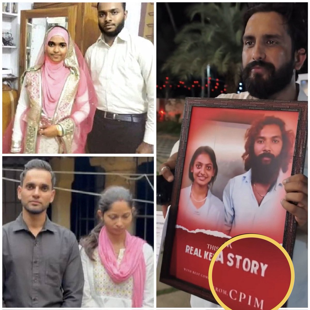 MahaRathii's tweet image. What ideology separated Hadiya (Akhila Ashokan) from her parents.?

Communism🚨🚨 A young Hindu girl. A family that raised her. A home left behind.

Who separated Asha Varma from her family in Jharkhand? Communists.🚨🚨

Another daughter. Another broken home. Another family