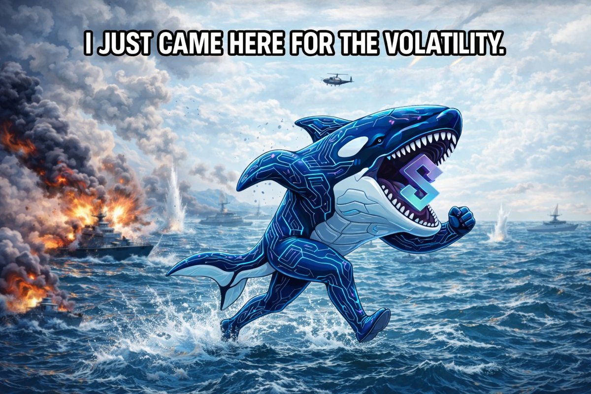 DollarOrca's tweet photo. Markets crashing, wars starting…
$DOCA: “I just came here for the volatility.”
#DOCA #Solana #SOL #Memecoin #SolanaEcosystem #SolanaMemes #Crypto #Altcoins #CryptoTrading #Degens #SolanaGems https://t.co/PB7SaYS8Xh