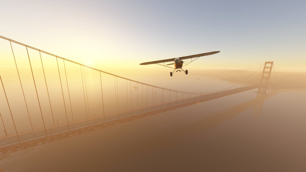 pommes_l's tweet image. #MSFSchallenge Foggy Flying