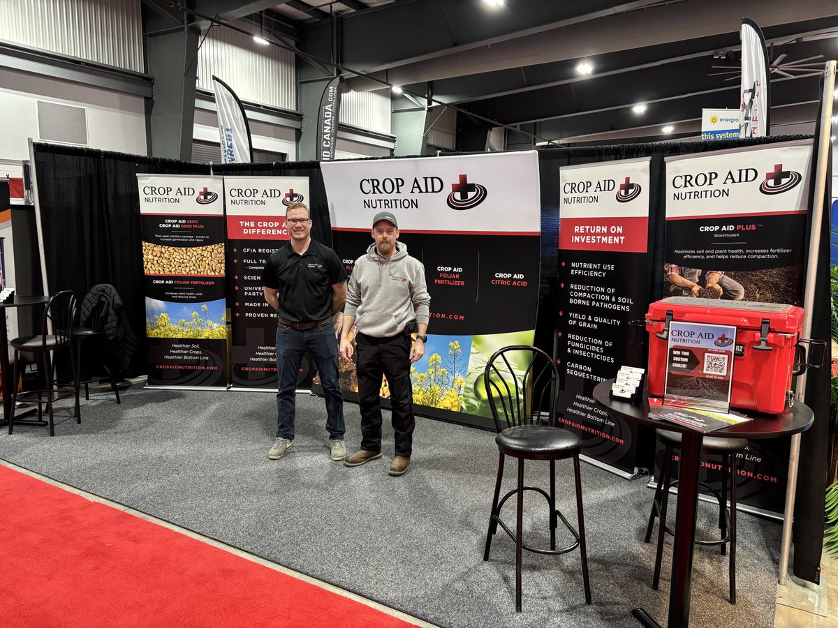 crop_aid's tweet photo. Boots on the ground at the Ottawa Valley Farm Show 

And if there’s one thing everyone’s talking about this week… it’s soil health.

@OttawaFarmShow https://t.co/mo2dbyufBm
