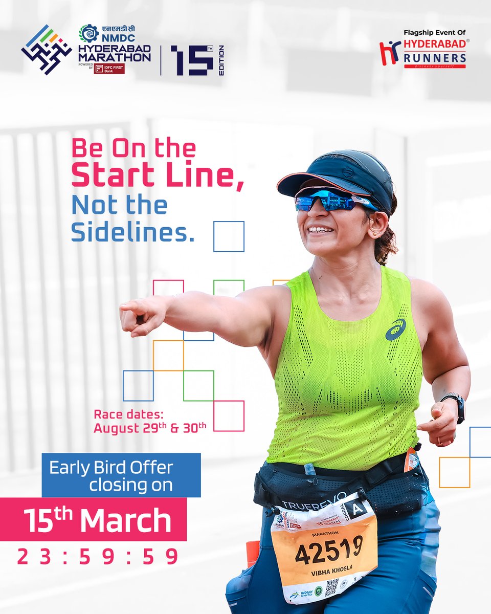 NMDC Hyderabad Marathon tweet media