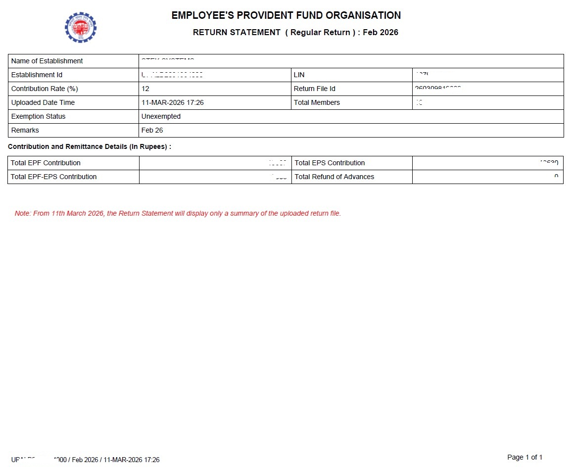 GaurCS24's tweet photo. Dear EPFO,
Why remove employee-wise details from the ECR and replace it with vague summary?
Employers depend on this document for verification, compliance checks, and record keeping ,sudden change creates harassment.Kindly restore the detailed ECR @officialepfo @LabourMinistry https://t.co/aLMlDcVsH6