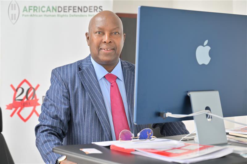 AfricaDefenders's tweet photo. Our Chairperson, Hassan Shire, welcomed 30 mentees from diverse backgrounds across the African continent as part of AfricanDefenders' Mentorship Programme: “Roots of Resilience.” During the introductory conversation, the mentees expressed their interest in establishing intergenerational connections, integrating a continental solidarity network, and creating a platform through the mentorship programme to incorporate youth perspectives into the African human rights movement. We anticipate having a rich and dynamic programme this year.