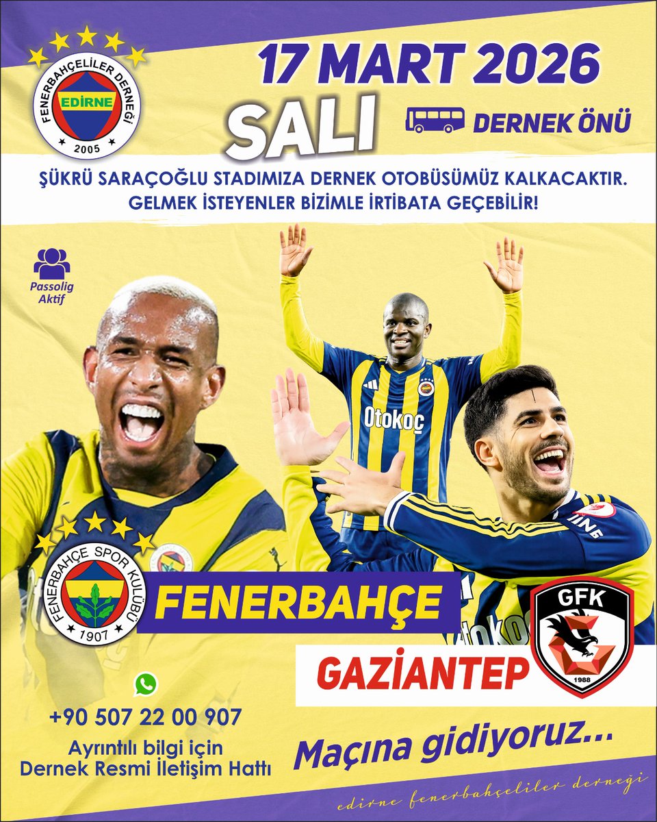 fbedrdrnk's tweet photo. Gaziantep maçına gidiyoruz 💙💛 https://t.co/eOK5zTViaO