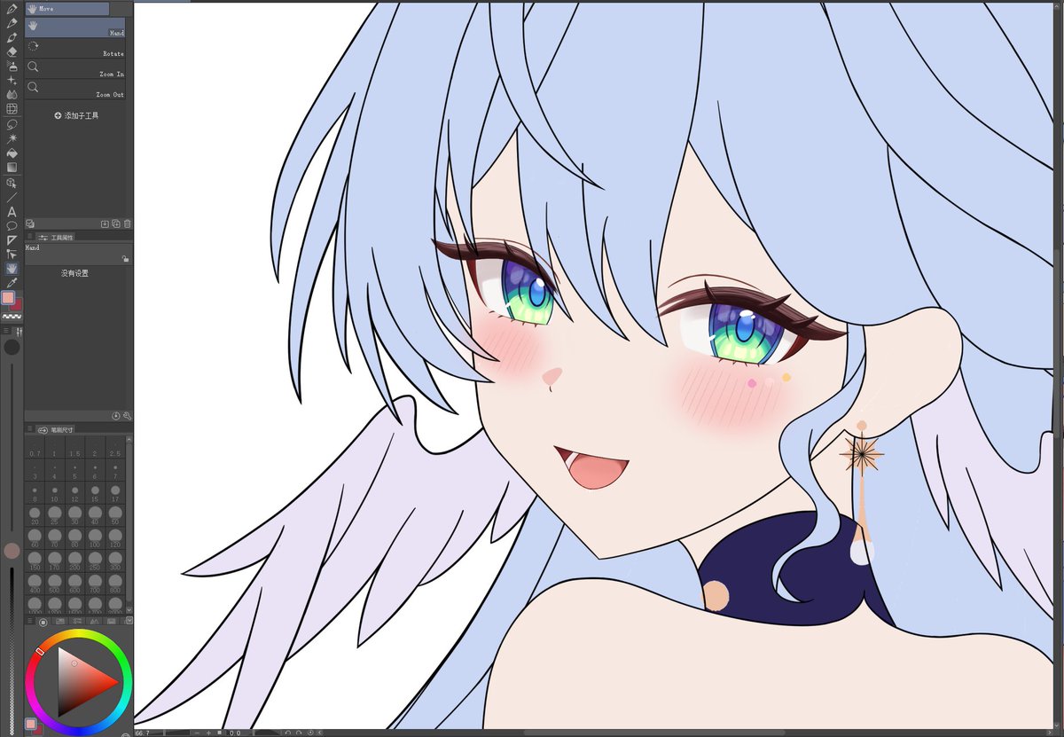 Merelle010's tweet photo. ロビン wip https://t.co/Suo92kRRoy