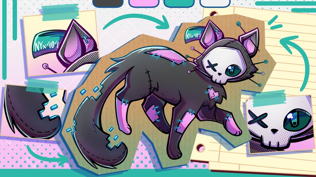 ZukiMya - PixelPatch Katzen Vtuber tweet media