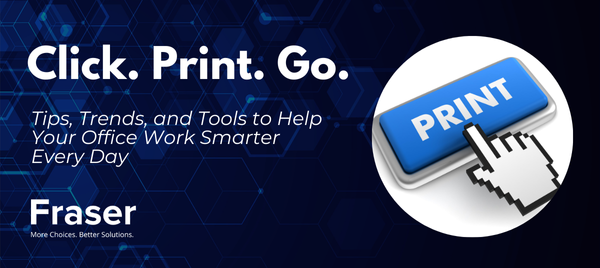 The newest issue of Click. Print. Go. is out! 🚀
🛡️ How cyber attacks actually unfold
🖨️ The hidden cost of inefficient office printing

☑️Plus two quick assessments to test your office’s readiness.

👉hubs.li/Q046mBrt0

Get it today!
#whyFraser #PrintManagement #ManagedIT