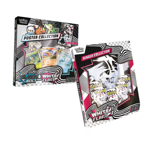 PokemonStockUS's tweet photo. Pokemon Black Bolt & White Flare drop at Sam’s Club on 3/17!

When: 3/17 at 10PM CT / 11PM ET

Poster Collection + Black Bolt Binder for $39.98
Product: https://t.co/YYwBI71Cq5
Tracker:https://t.co/fQD5eV8Boz

Poster Collection + White Flare Binder $39.98
Product: https://t.co/n2UXUYpqLX
Tracker:https://t.co/fQD5eV8Boz

Set up free restock alerts so you don't miss the drop. We also share tips, tricks and rumors in our community.

App: https://t.co/JC9nG1DvGK

Discord Invite: https://t.co/BsqJdCUZw7

#ad #pokemon #pokemontcg