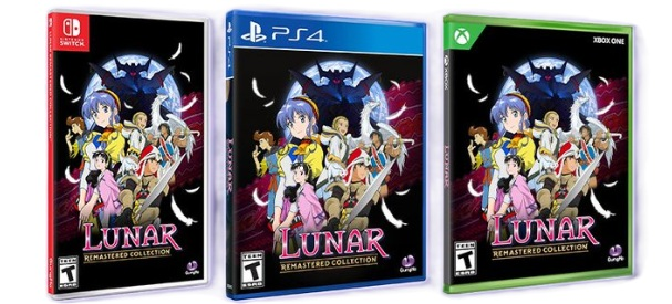 Lunar Remastered Collection for Nintendo Switch, PS4 and Xbox is